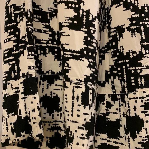 LILKA by ANTHROPOLOGIE Presscott Wide Leg Pants in Black Motif - Picture 5 of 9